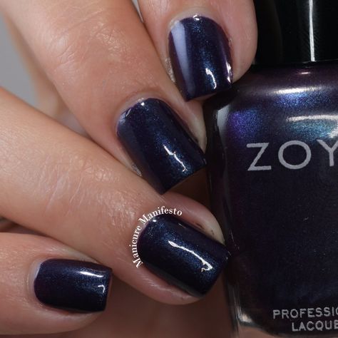 Zoya Rosalind Zoya Nail Polish Swatches, Nail Polish Swatches, Zoya Nail, Zoya Nail Polish, Nail Polish Collection, Plum Purple, Manicure, Nail Polish, Nail Art