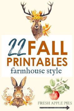 22 Farmhouse Fall Printables! Fall is a time of rich colors, warm drinks, and cool weather. Celebrate the season with these 22 free fall decor pieces for your home! Farmhouse style! #fall #falldecor #fallprintables #farmhouse #farmhousestyle #farmhousedec Farmhouse Printables, Free Fall Printables, Fall Artwork, Autumn Art Print, Warm Drinks, Free Printable Art, Christmas Fonts, Fall Printables, Fall Art