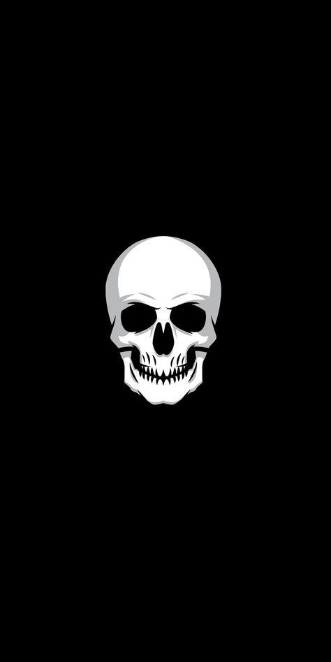 Minimal Skull, Skull Wallpaper Iphone, 7 Plus Wallpaper, Iphone 7 Plus Wallpaper, Scary Wallpaper, Dark Artwork, Minimal Wallpaper, Skull Artwork, Dark Phone Wallpapers