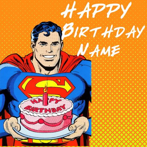 Superman gifts cake birthday card - Superhero Birthday Cards Thor Birthday, Superman Images, 6th Birthday Boys, Cake Birthday Card, Superman Pictures, Birthday Card With Name, Superman Gifts, Wonder Woman Birthday, Wish You Happy Birthday