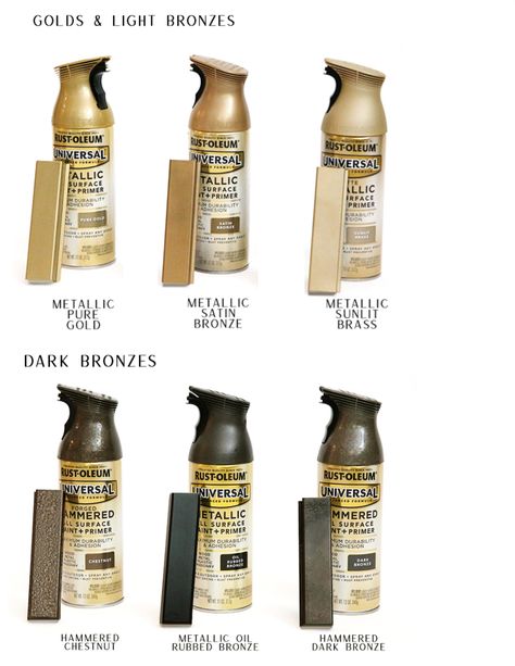 Rustoleum Oil Rubbed Bronze Spray Paint, Rustoleum Gold Metallic Spray Paint, Antique Gold Spray Paint, Rust Oleum Spray Paint Colors, Best Brass Spray Paint, Rustoleum Spray Paint Colors, Bronze Paint Color, Best Gold Spray Paint, Oil Rubbed Bronze Spray Paint