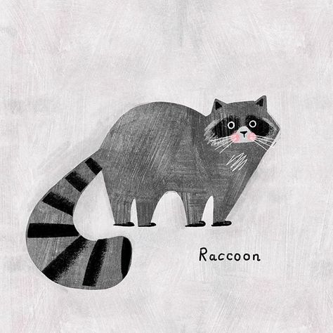 Alice Courtley (@alicecourtley) • Instagram photos and videos Racoon Illustration, Raccoon Drawing, Raccoon Illustration, Raccoon Art, Boy Illustration, Animal Doodles, Cute Raccoon, Nocturnal Animals, Racoon