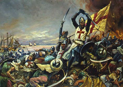 Crusade Medieval Warriors, Knights Hospitaller, Fantasy Story Ideas, Crusader Knight, Henry V, A Knight's Tale, Military Orders, Medieval Knights, History Painting