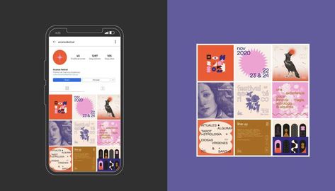Instagram Grid, Direction Graphic Design, Visual Identity Design, Instagram Inspiration Posts, Instagram Layout, Social Media Design Inspiration, Instagram Feed Ideas, Graphic Design Tips, Instagram Theme