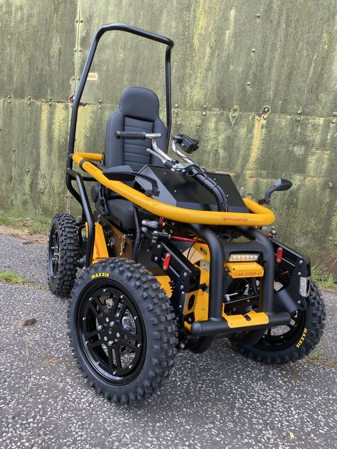 Yellow Wheelchair Accessible Vehicle, Electric Cycle, Transport Wheelchair, Power Scooter, Tiny Cars, Wheel Chair, Powered Wheelchair, 4x4 Off Road, Electric Wheelchair