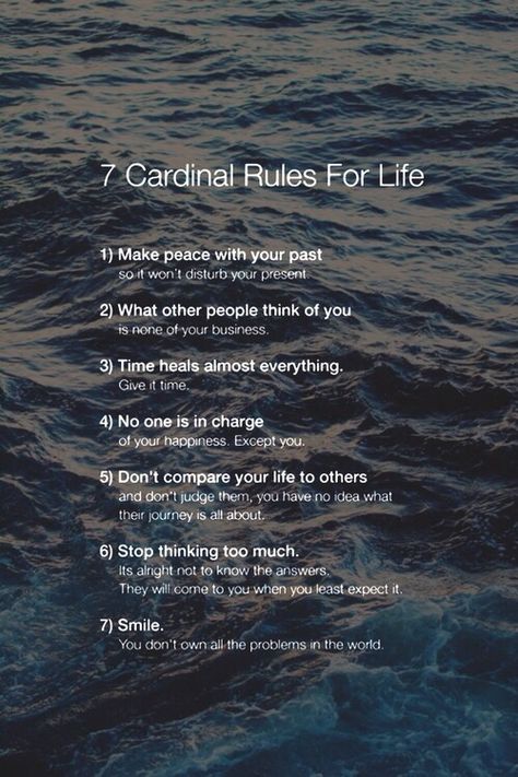 7 Cardinal Rules for Life Rules For Life, Online Dating Advice, Flirting Quotes Funny, Spoken Words, Life Rules, Teen Quotes, Life Words, Teen Life, Men Quotes