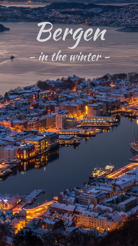 Bergen Norway Christmas, Norway In January, Bergen Winter, Norway Itinerary Winter, Norwegian Winter, Bergen Norway Aesthetic, Norway In Winter, Oslo Norway Winter, Bergen Norway Winter