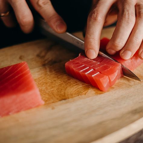 Tuna | Marine Stewardship Council Marinate Meat, Best Sushi, Can Dogs Eat, Dog Eating, White Vinegar, Travel Food, Vinegar, Diner, Food Photography