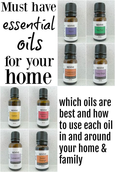 Best Essential Oils To Have, Revive Essential Oil Blends, Revive Essential Oil Recipes, Revive Essential Oil, Must Have Essential Oils, List Of Essential Oils, Essential Oils Guide, Essential Oil Blends Recipes, Health Ideas