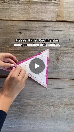 79K views · 314 reactions | It’s as easy as peeling a sticker, so if you’re in a love/hate relationship with paper piecing, ya gots to try this magical method! ✨ If you're ready to modernize your foundation piecing technique, I have a workshop for you! Get access to the Freeze Paper Magic Mini Workshop through the link below! ❤️ https://loom.ly/n519nvI | Bryan House Quilts Freezer Paper Piecing Tutorial, Mini Workshop, Paper Piecing Tutorial, Love Hate Relationship, Paper Magic, Freezer Paper, House Quilts, Foundation Piecing, Quilt Tutorials