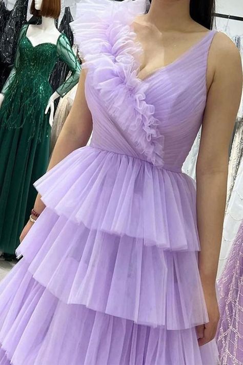 Prom Dresses Sparkle, Prom Dress With Ruffles, Prom Dresses Tulle, Burgundy Prom Dress Long, Dresses Sparkle, Lilac Prom Dresses, Shine Dress, Dress Quinceanera, Princess Prom Dresses