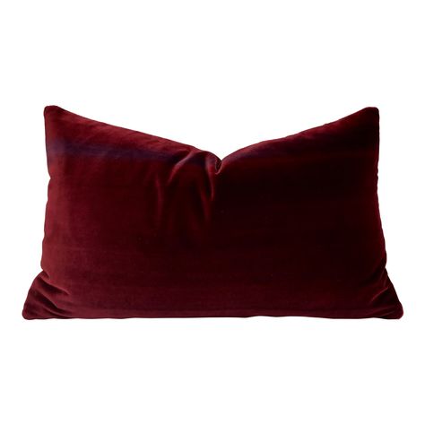 Stunning Ombre Velvet Pillow Cover in Burgundy . Luxuriously soft, its front has been adorned with beautiful ombre design in a range of sweeping deep purple colors. Very Vibrant, eye catching pillow. Limited release.  Pillow Cover is 100% handmade, designed and created with attention to details.   - Designer, High End Velvet Fabric. Fiber Content: 75% cotton, 25% Polyester. - Navy Velvet is Used on the back of the pillow. - Zipper installed on the bottom of the back side. - All edges are serged Maroon Pillows, Burgundy Decor, Ombre Velvet, Burgundy Pillows, Purple Pillows, Ombre Design, Deep Purple Color, Velvet Bed, Grey Pillows