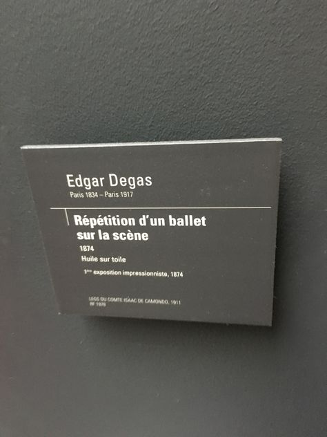 Museum Label Design, Museum Label, Wall Layout, Gallery Wall Layout, Museum Displays, Exhibition Booth Design, Edgar Degas, Exhibition Booth, Display Design