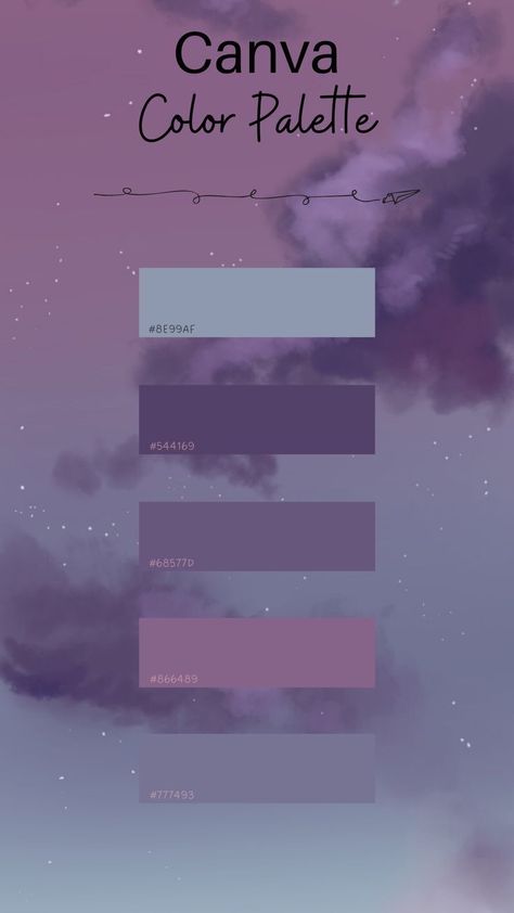 Goodnotes Colors Palette, Canva Color Palette Codes Dark, Dark Colour Pallete, Dark Pastel Colors, Edgy Color Palette, Sky Color Palette, Canva Color Palette, Pantone Colour Palettes, Color Design Inspiration