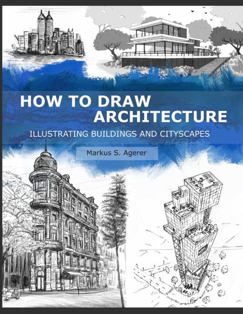 The main contents of the book:

Building styles
Drawing tools
From the line to the body
Drawing techniques
Drawing shadows
Tricks for drawing
Depicting materials
Simple architectural drawings
Elements of architecture
Perspective drawing
Image composition
Step-by-step instructions Draw Like An Architect, Learn Architecture, Image Composition, Sketching Tips, Drawing Book, Perspective Drawing, Paint Rock, An Architect, Body Drawing