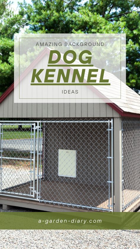 Elevate your outdoor space with these 7 amazing backyard dog kennel ideas that combine comfort, security, and style. From simple DIY kennels to custom-built luxury spaces, these ideas cater to dogs of all sizes and temperaments. Whether you want an open-air design or a fully enclosed structure, these backyard dog kennel ideas provide practical solutions for pet owners looking to create a safe, enjoyable space for their dogs. Outdoor Area For Dogs, Dog Homes Outdoor, Cheap Outdoor Dog Kennels, Dog Areas In Backyard, Dog Kennel Ideas Outdoor, Dog Run Ideas Backyard, Backyard Dog Kennel, Dog Kennel Ideas, Kennel Ideas Outdoor