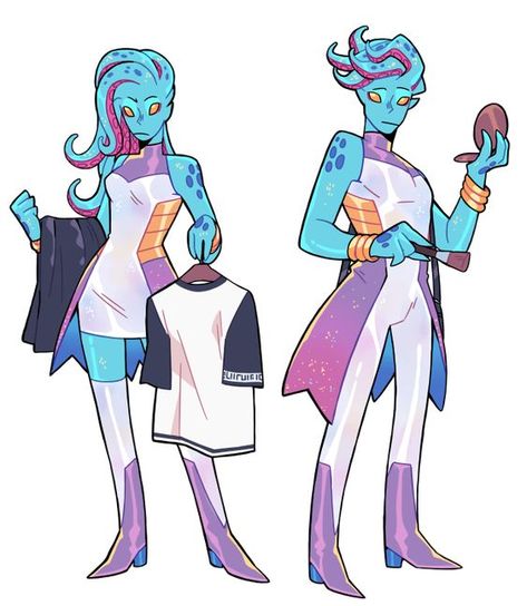 Alien Design Art, Alien Species Design, Sci Fi Character Design Aliens, Alien Races Character Design, Cute Alien Oc, Monster Prom Oc, Alien Race Concept Art, Alien Oc Art, Alien Oc Design