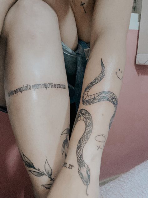 #tatoos #tatoofeminina #nagini #tbt #aesthetic Nagini Tattoo, Tattoos