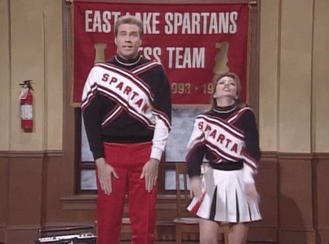 Snl Spartan Cheerleaders, Spartan Cheerleaders, Cheri Oteri, Friday Dance, Snl Saturday Night Live, Will Ferrell, Night Live, People Laughing, Snl