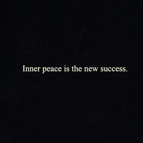 Inner peace is the new success When Things Get Tough Quotes, Peace Of Mind Quotes, Tough Quote, Tomorrow Is A New Day, Lonliness Quotes, Things To Remember, Spiritual Thoughts, Words Of Hope, Saying No