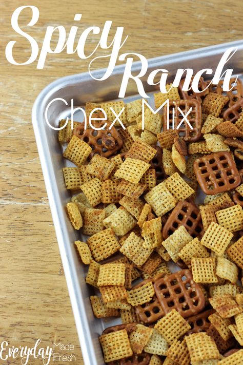 Diy Meals, Ranch Chex, Ranch Chex Mix, Sweet Chex Mix, Sweet Chex, Puppy Chow Chex Mix Recipe, Spicy Ranch, Chex Mix Puppy Chow, Chicory Recipe