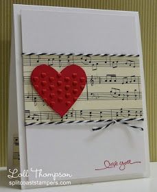 Musical Cards, Valentines Day Cards Handmade, Diy Valentines Cards, Valentine Love Cards, Valentine Cards Handmade, Paper Crafts Card, Beautiful Music, Birthday Cards Diy, Love Song