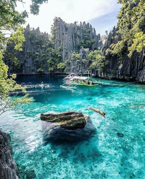 Twin Lagoon Coron Palawan Coron Island, Countries To Visit, Philippines Travel, Destination Voyage, Coron, Island Hopping, Palawan, Vacation Places, Alam Yang Indah