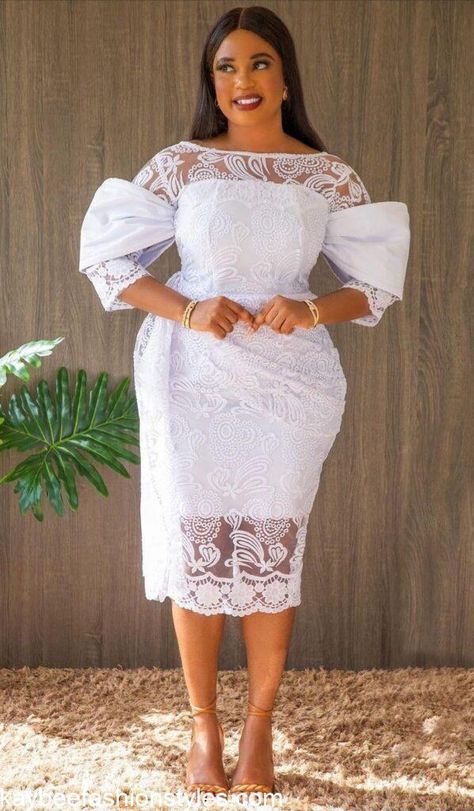 Cord Lace Styles For Ladies 2023, Latest Lace Short Gown Styles Aso Ebi, Cord Lace Styles For Ladies, Nigerian Lace Dresses Gowns, Cord Lace Short Gown Styles, Pencil Gown Styles, Cord Lace Gown Styles, Lace Dress Styles Nigerian, Lace Short Gown Styles