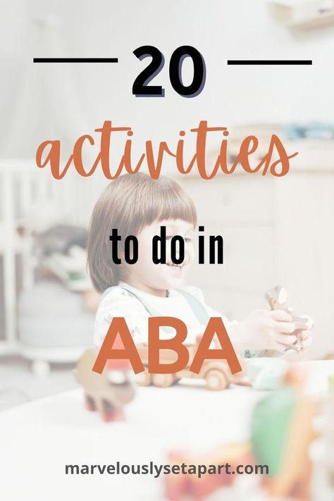 Rbt Session Activities, Aba Ideas Activities, Fun Aba Activities, Aba Session Ideas, Manding Aba Activities, Aba Activities For Toddlers, Aba Therapy Activities Nonverbal, Aba Therapy Activities At Home, Aba Therapy Activities Printables