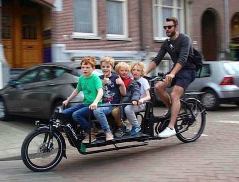 The Rise of the Electric Cargo Bike [VIDEOS] Bike Cart, Electric Cargo Bike, Family Bike, Adult Tricycle, Tricycle Bike, Power Bike, Bike Trailer, I Want To Ride My Bicycle, Beautiful Bike