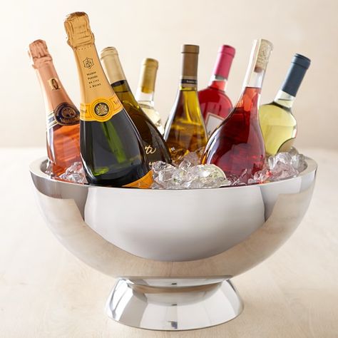 Outdoor Ice Bucket, College Kit, Large Ice Bucket, Bar Ice Bucket, 40th Reunion, Silver Ice Bucket, Wine Bottle Coaster, Drink Bucket, Placemats And Napkins