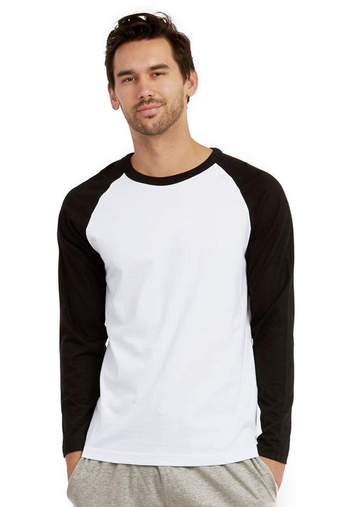 PRICES MAY VARY. 100% Cotton Pull On closure A classic raglan baseball shirt. Semi combed cotton for extra comfort and softness. Featured a two-tone contrasting color scheme. Double stitched neck and hem for long lasting durability. Model is 6' 1". He is wearing a US size Medium. Men’s premium raglan baseball tee t-shirt. It features a two tone contrasting color way for a clean, sporty look. It is made of extra soft breathable cotton designed to keep up with your athletic or casual lifestyle. Teal Shirt, Long Sleeve Baseball Tee, Baseball Tee Shirts, Baseball Tees, Grey Shirt, Baseball T Shirt, Perfect Shirt, Three Quarter Sleeves, Calgary