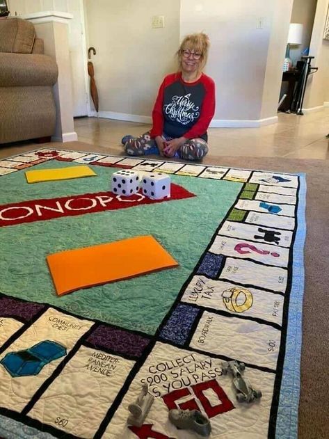 Giant Monopoly, Fun Quilt, Classic Board Games, Most Beautiful Animals, Heart Quilt, Winter Magic, Resin Painting, Bedding Plants, Classic Games