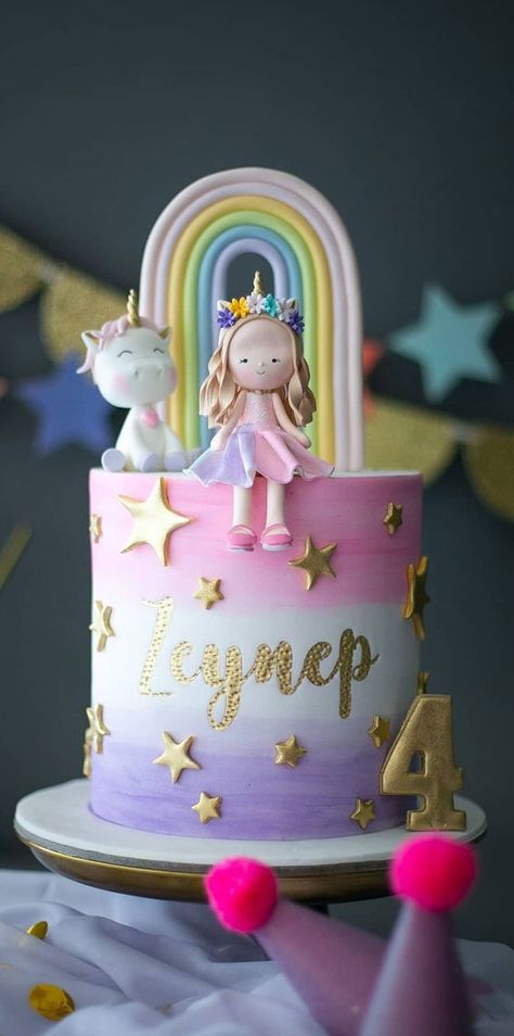 4th birthday cake girl, birthday cake for girl, unicorn and rainbow cake, ombre birthday cake, birthday cake for girls Ombre Unicorn Cake, Cake Ideas For 3 Year Girl, 4th Birthday Cake For Girl, Unicorn Rainbow Cake Birthday, Birthday Cakes For 5 Year Girl, Birthday Ideas For 4 Year Girl, Cake For 4 Year Girl, Birthday Cakes For 4 Year Girl, Cake For 3 Year Girl