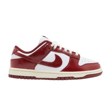 Wmns Dunk Low Premium 'Vintage Red' - FJ4555 100 Womens Red Shoes, Milk Color, Timeless Shoes, Team Red, Adidas Adilette, Sneaker Stores, Shoe Display, Shoe Nike, Nike Dunk High