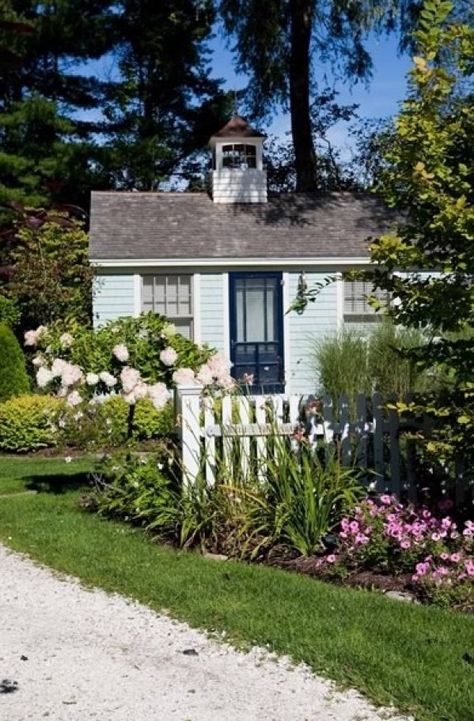 363 Sq. Ft. Coastal Cottage in Maine Small Coastal Cottage, New England Foliage, Cabot Cove, Coastal Industrial, Maine Cottage, Farmhouse Coastal, Luxury Cottage, Coastal Gardens, White Picket Fence