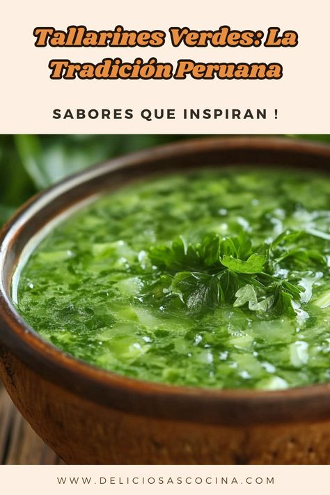 Una explosión de sabor con tallarines verdes peruanos: una receta tradicional llena de frescura y tradición que encantará a toda la familia.