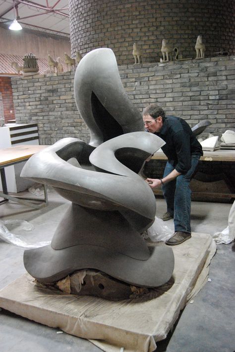 Large Scale Sculpture, Ceramic Shapes, Large Sculpture, Ceramic Vessels, Principles Of Design, Weird Shapes, Shape Art, Big Art, Ceramic Vessel