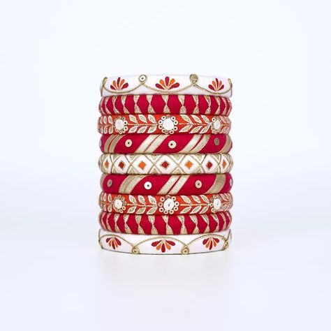 Calling on all brides for 2024/2025- want something unique to create everlasting memories on your special day? You have a vast range of gorgeous handmade bangles to choose from, OR go one step further and custom design your bespoke set with us @thebangle_boutique Silk Thread Earrings Designs, Fabric Bangles, Silk Thread Bangles Design, Silk Thread Earrings, Thread Bangles Design, Unique Bangle, Flower Decorations Diy, Silk Thread Bangles, Colorful Rangoli Designs