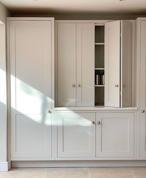 Kin by Mowlem’s Instagram profile post: “The serene elegance of shaker style units hand-painted in a calm and neutral tone may be your ideal look for your kitchen project? Whatever�…” Kitchen Projects, Shaker Style, Neutral Tones, Kitchen Cabinets, Instagram Profile, The Unit, Hand Painted, Instagram, Home Decor