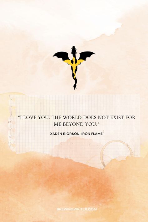 Iron Flame quotes were love quotes about Violet and Xaden’s relationship. However, there were plenty of quotes touching themes of strength, self-exploration, power, war, family and friendship. 4th Wing Quotes, Forth Wing Quotes, Iron Flame Fourth Wing, Powerful Book Quotes, Iron Flame Quotes, Iron Flame Fanart, Fourth Wing Quotes, Quotes On Strength, Onyx Storm