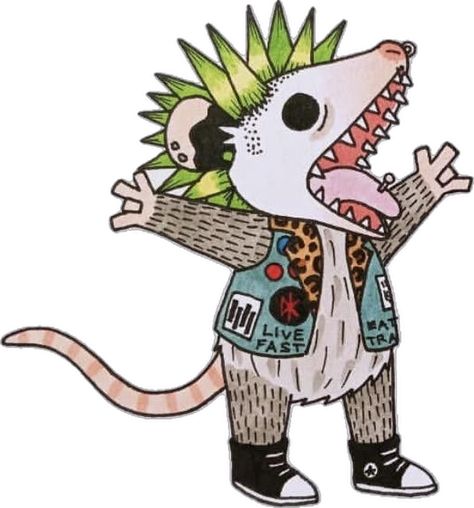 Punk Rat, Rats