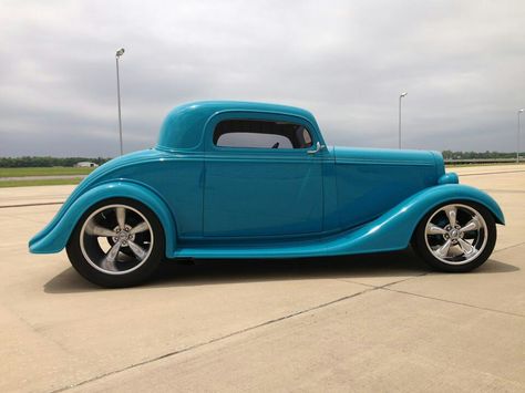 1934 Chevrolet 3 Window Coupe Street Rodder, Car Man Cave, Custom Rods, Classic Cars Trucks Hot Rods, Hot Rod Trucks, Rat Rods, Us Cars, Hot Rods Cars, Classic Cars Trucks