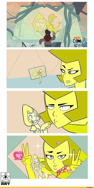 Yellow Pearl Su, Steven Universe Theories, Steven Uni, Steven Universe Diamond, Steven Universe Memes, Steven Universe Drawing, Steven Universe Funny, Steven Universe Characters, Steven Universe Comic