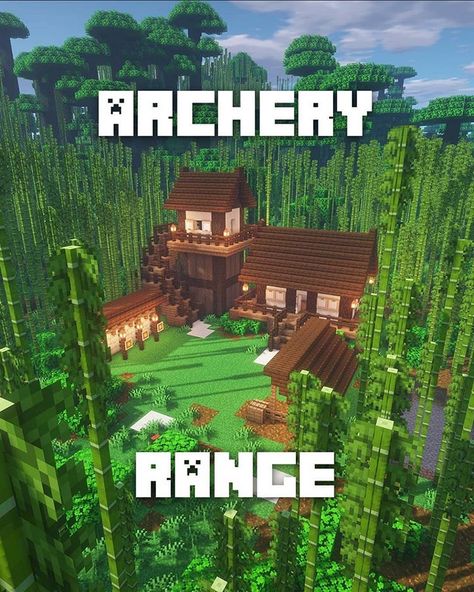 Amazing Archery Range 🏹 by @ysingcraft ———————————————————————— ~ @bestbuildsmc @bestbuildsmc @bestbuildsmc ~ #minecraft #minecraftbuild… Deco Minecraft, Minecraft Kingdom, Minecraft Shaders, Mc Builds, Archery Range, Minecraft Houses Blueprints, Minecraft Room, Cute Minecraft Houses, Minecraft Plans