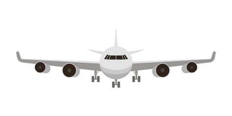 Avión blanco de frente aislado en blanco... | Premium Vector #Freepik #vector #avion #transporte #vuelo #aviacion Best Anime Drawings, Pilot Gifts, Book Art Diy, Art Diy, Premium Vector, Book Art, Pokemon, Mural, Candy