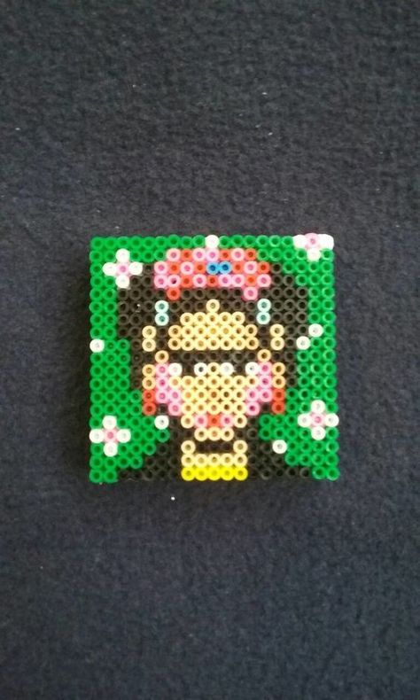 Hama Art, Art Magnets, Hamma Beads Ideas, Pixel Beads, Arte 8 Bits, Instruções Origami, Hama Beads Design, Perler Bead Templates, Diy Perler Bead Crafts