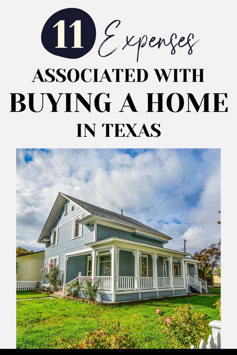 Buying a home in Texas? Discover the ins and outs of home buying in Texas with our comprehensive guide! From escrow deposits to closing costs, explore the 11 essential expenses you need to know about when purchasing a home in the Lone Star State. #HomeBuying #TexasRealEstate #HomeOwnershipTips Goals 2024, Moving Expenses, Home Appraisal, Moving To Texas, Home Purchase, Moving Long Distance, Closing Costs, Types Of Loans, Buying A Home