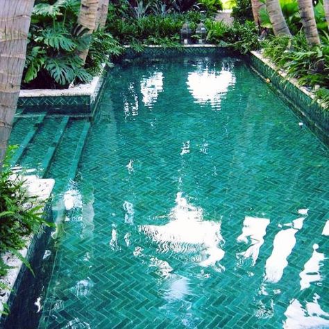 Top 60 Best Home Swimming Pool Tile Ideas - Backyard Oasis Designs Pool Tile Designs, Kleiner Pool Design, Moderne Pools, Mosaic Pool Tile, Pool Finishes, Swimming Pool Tiles, Diy Swimming Pool, Swimming Pool House, Pool Colors