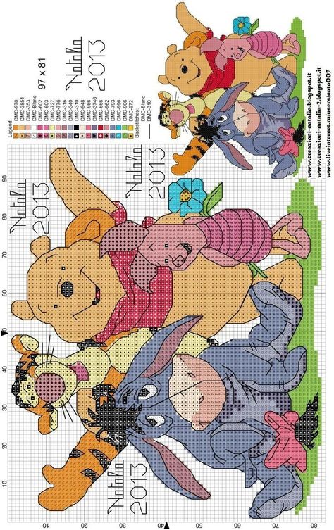 Winnie The Pooh Cross Stitch Patterns Free Charts, Cartoon Cross Stitch Patterns, Disney Cross Stitch Patterns Free Printable Charts, Winnie The Pooh Punto Croce, Disney Cross Stitch Patterns Free Charts, Disney Cross Stitch Patterns Free, Winnie The Pooh Cross Stitch Patterns, Cross Stitch Patterns Disney, Winnie The Pooh Cross Stitch